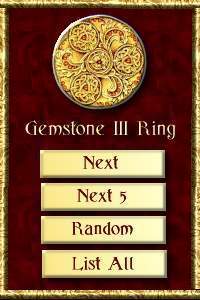 Magick Gemstone III Ring